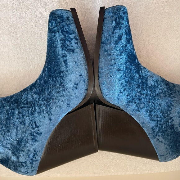 NEW STELLA MCCARTNEY Cowboy Crushed Velvet Boot - Picture 7 of 14